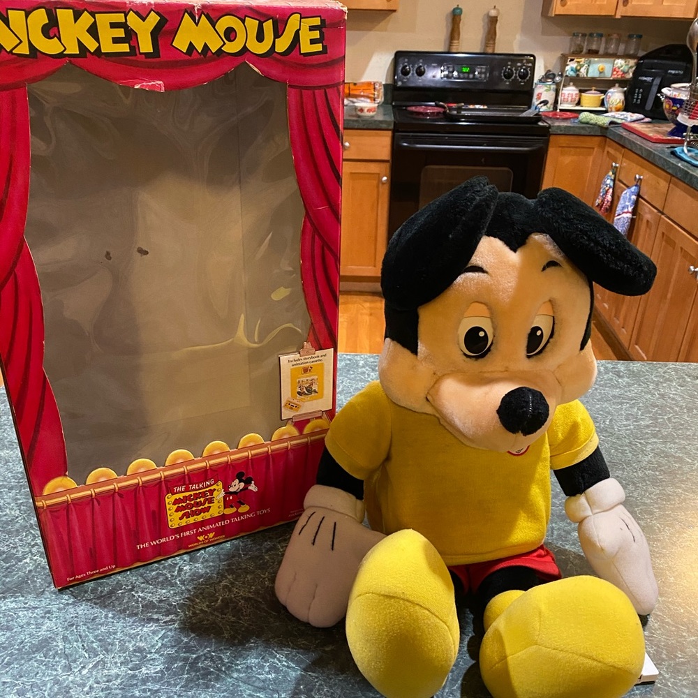 Vintage Worlds Of Wonder Talking Mickey Mouse